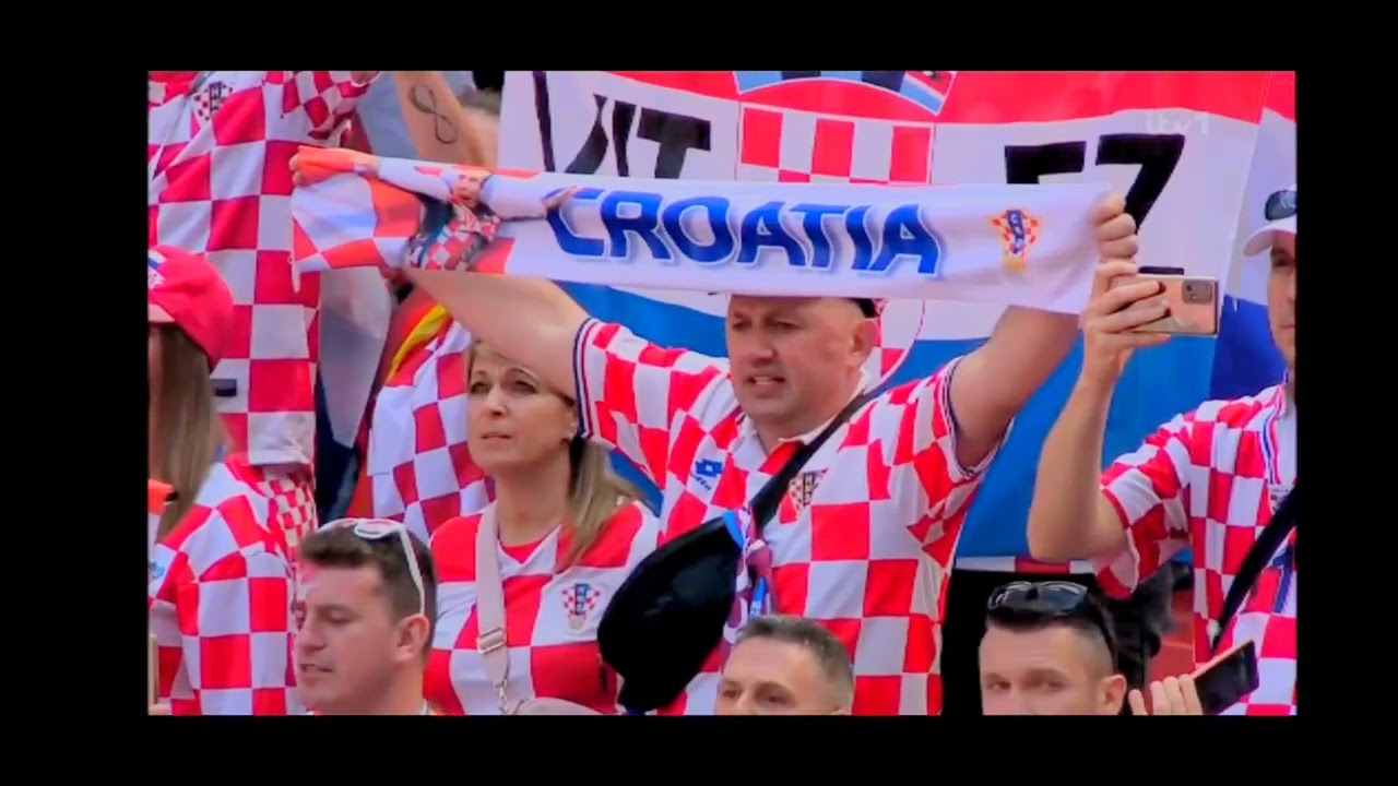 Croatia National Anthem (vs Morocoo) - FIFA World Cup Qatar 2022
