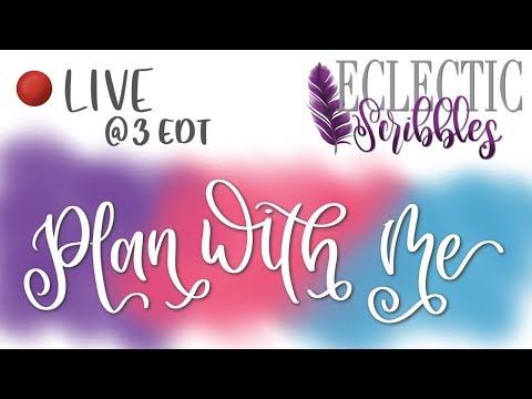 🔴 Plan With Me - Bullet Journal Setup for Week 18 hand lettering for relaxation