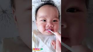 Worried About Your Baby's Oral Hygiene? Try the Baby Tongue Cleaner!#Shorts Worried About Your Baby's Oral Hygiene? Try the Baby Tongue Cleaner!#Shorts
