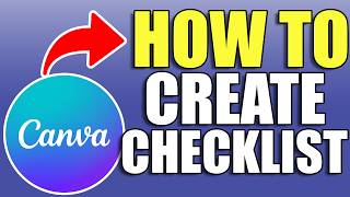 How To Create a Checklist in Canva (Step By Step) 2026