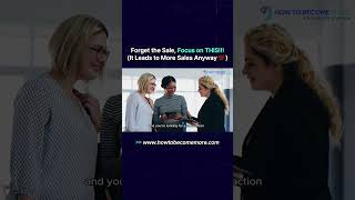 Forget selling, build connections!  Relationships = referrals & loyal customers  #businessgrowth