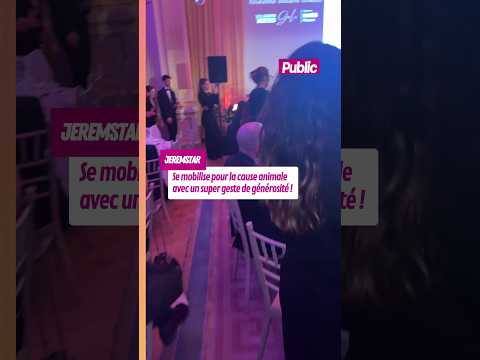 Gagnant d’un manteau lors de la tombola du YouCare Charity Gala, dédié à la cause animale,