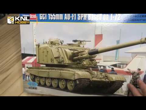 Hobby Boss 1/35 GCT 155mm AU-F1 Sur T-72 - Kit Maquette 83835 - Neuf