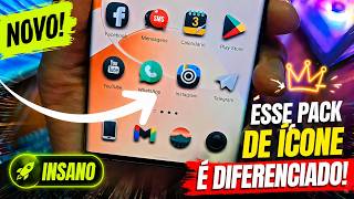 Meu Pack de Ícone PREFERIDO! Esse efeito de sobra e aparência me chama muito atenção!
