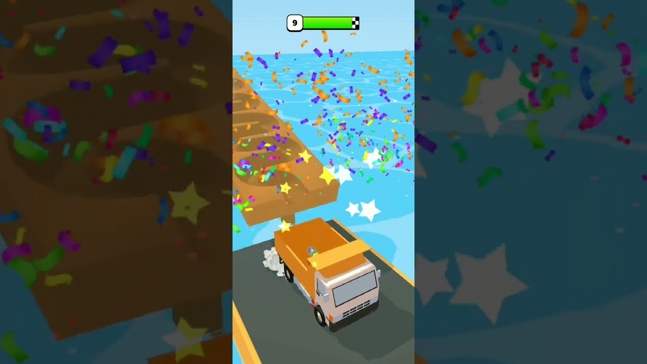 Marble Run 3 D - Color Ball.Children's game .Детские игры для детей.