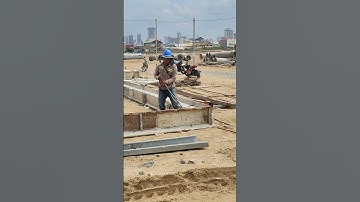Technical remove beam formwork after casting concrete