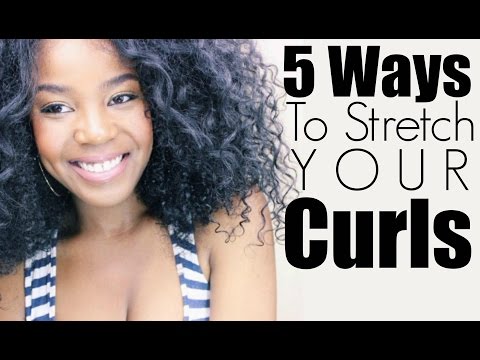 How To Stretch Your Curls | 5 Techniques
