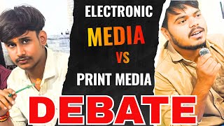 Electronic Media vs Print Media | Which One Rules Today