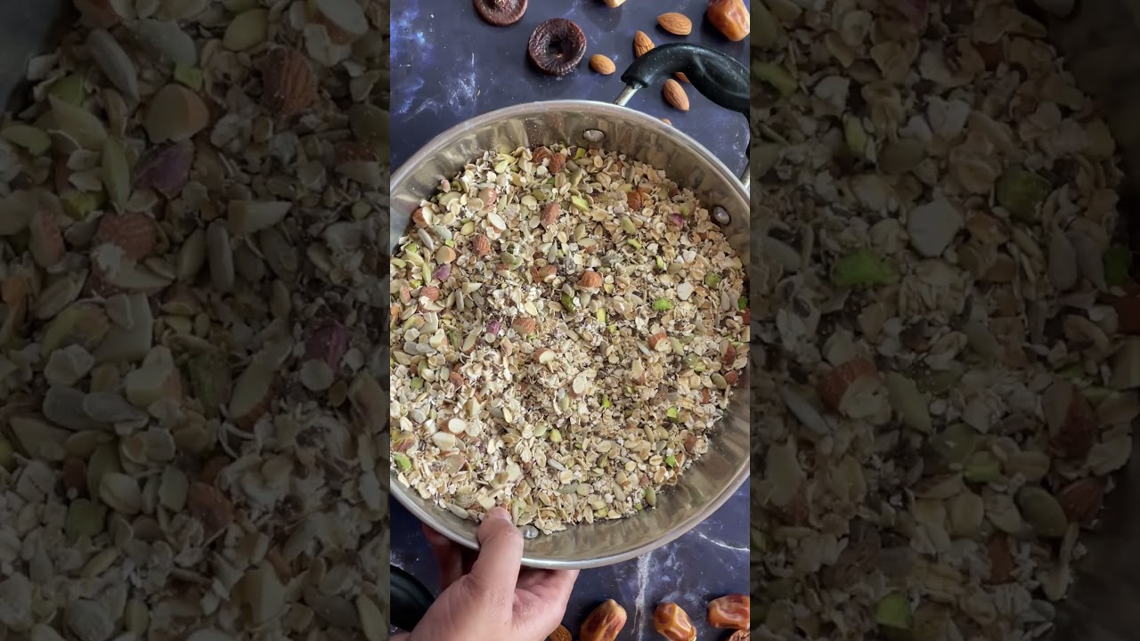 Healthy Granola Bars Recipe | No Bake Easy Snack | Kannada