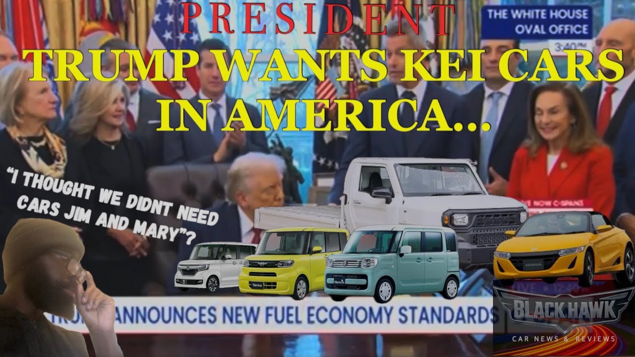 PRESIDENT TRUMP Flips BIG FINGER To Jim Farley & Mary Barra Right in Their FACE! Approves KEI CARS 