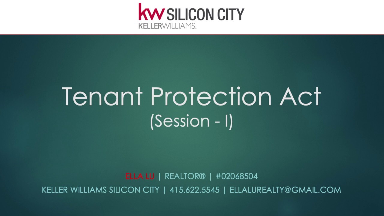 The new California rent control law (TPA/AB1482), what does it really