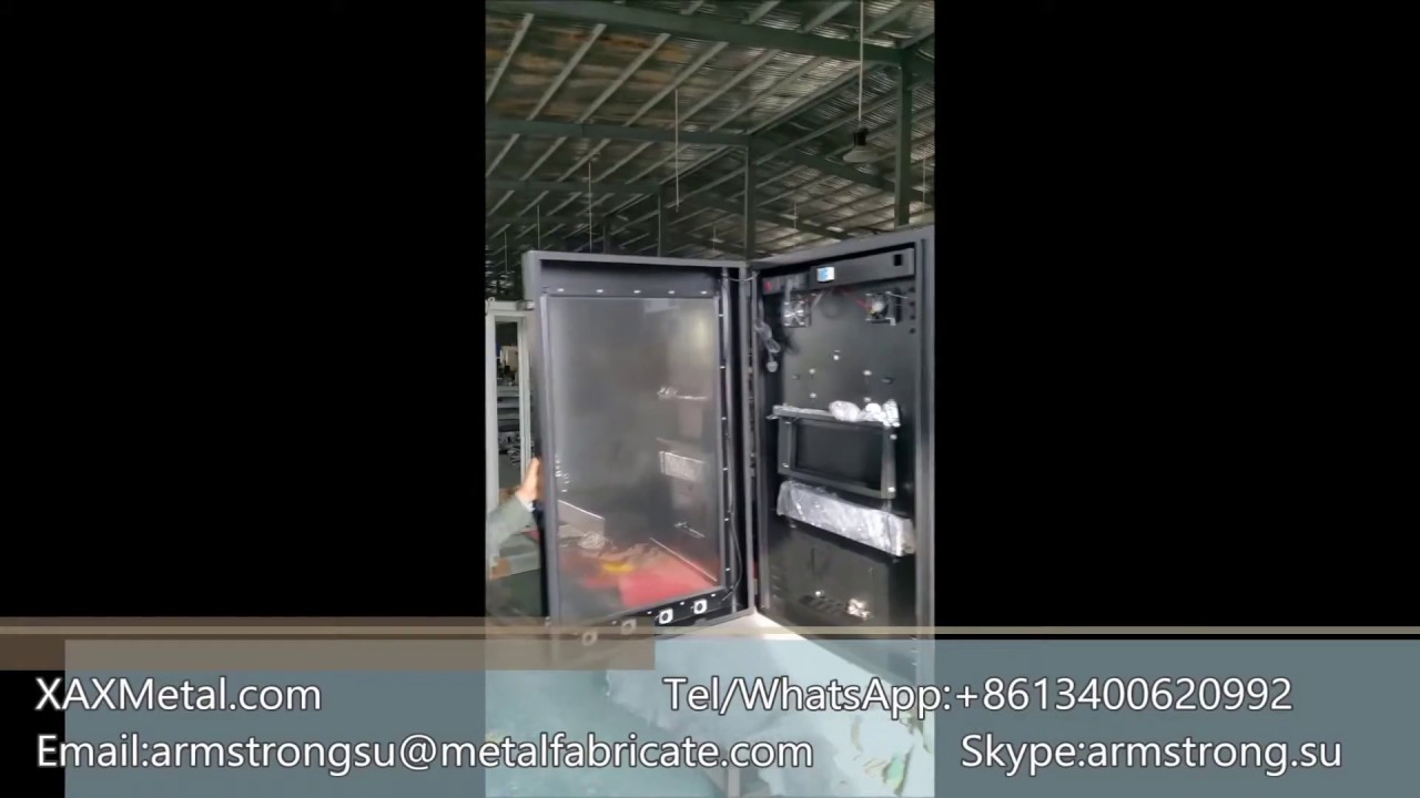 50 inch ArmStrong Outdoor waterproof TV enclosure vertical YouTube