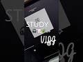 STUDY VLOG ✨️ #study #studymotivation #aesthetic #studywithme #studygram #studyvlog #shorts #fyp
