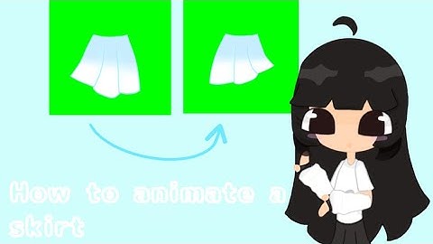 How to animate skirt in alight motion free with adds🌸💗tutorial