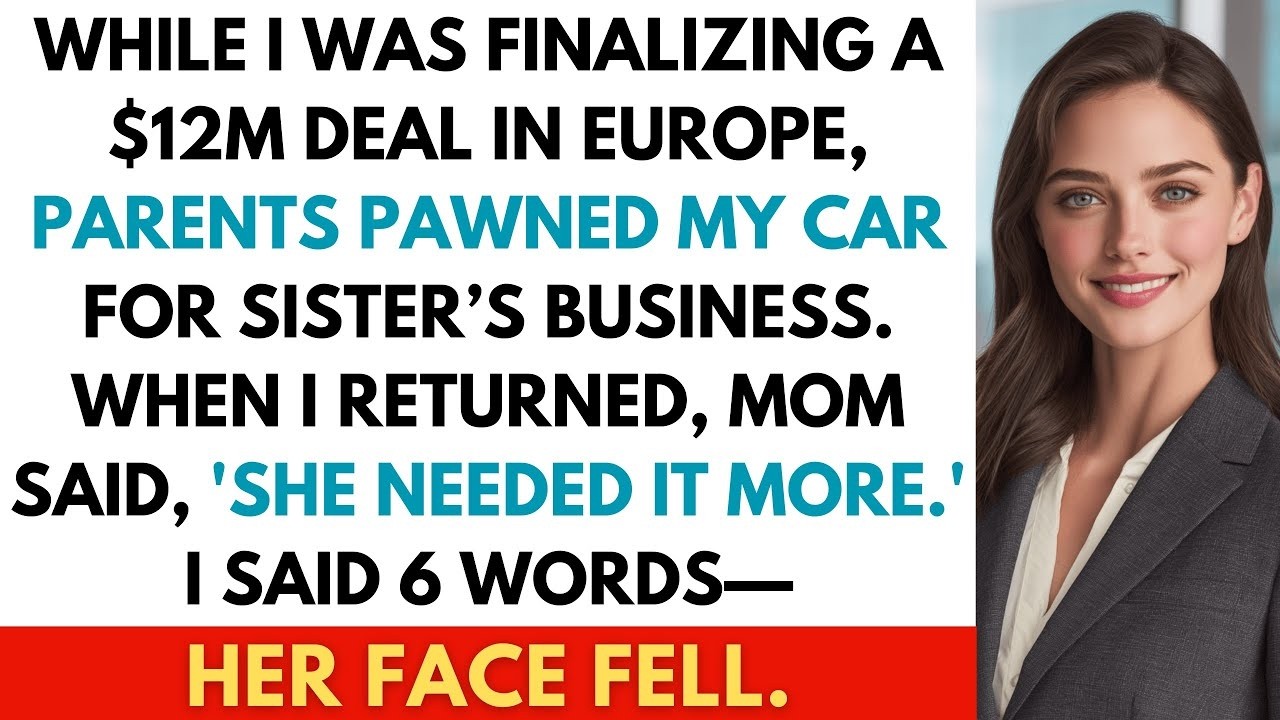 My Parents Sold My Dream Car For My Sister — They Regretted It When I Made Her Repay Every Cent