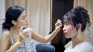 🇻🇳 Watching a Pro Hairstylist Transform My Hair | ASMR screenshot 2