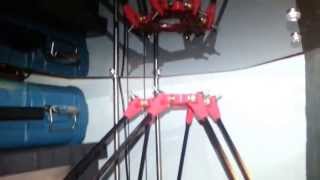 First dry run of my rostock 3D printer