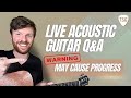 Live Guitar Q&A 30 #guitar #guitarlessons #musiceducation