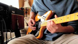 U2 Axe 2 Squier Jazzmaster W Tv Jones Filtertrons