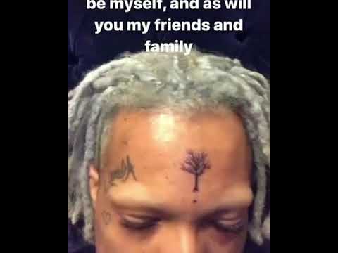xxxtentacion hair is gray now!! - YouTube