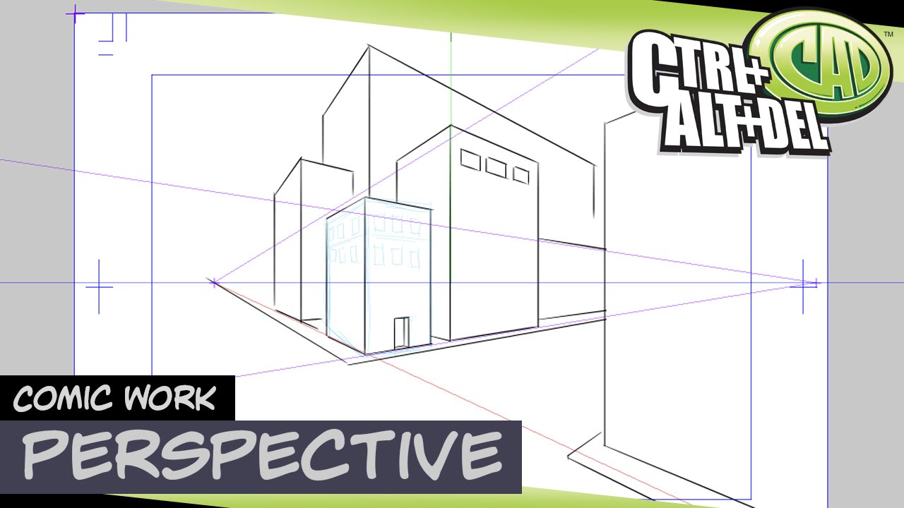 Comic Work: Perspective Tools in Manga Studio - YouTube