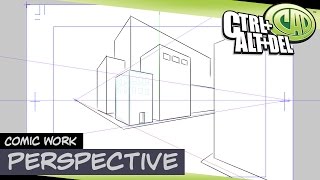 Comic Work: Perspective Tools in Manga Studio