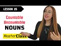 SUSTANTIVOS CONTABLES E INCONTABLES EN INGLES - Countable and Incountable NOUNS