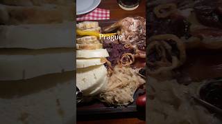 🔥Prague, Traditional Food Table #czech #prague #czechfood #mood #vibes #memories #summer #reels