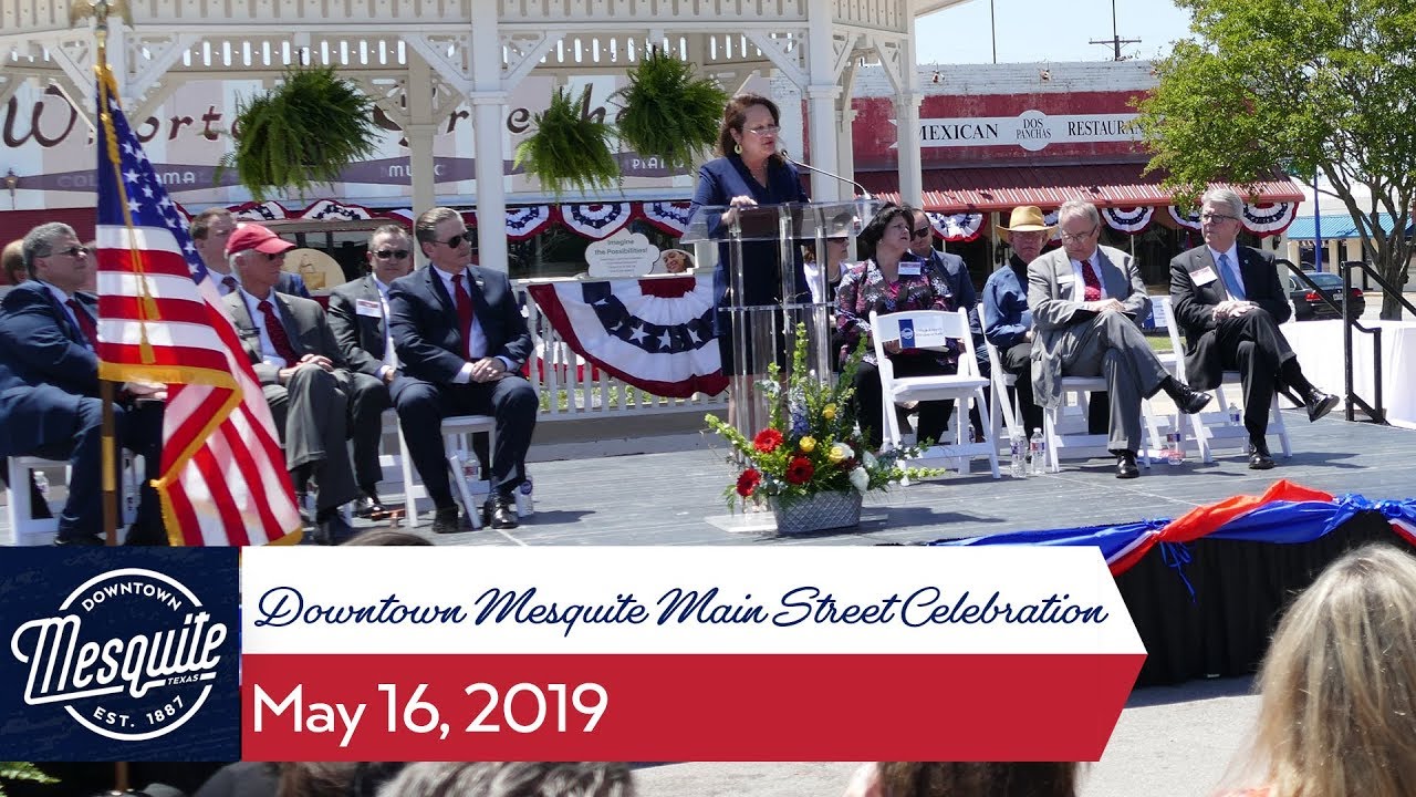 First Lady Cecilia Abbott Celebrates Mesquite’s Texas Main Street ...