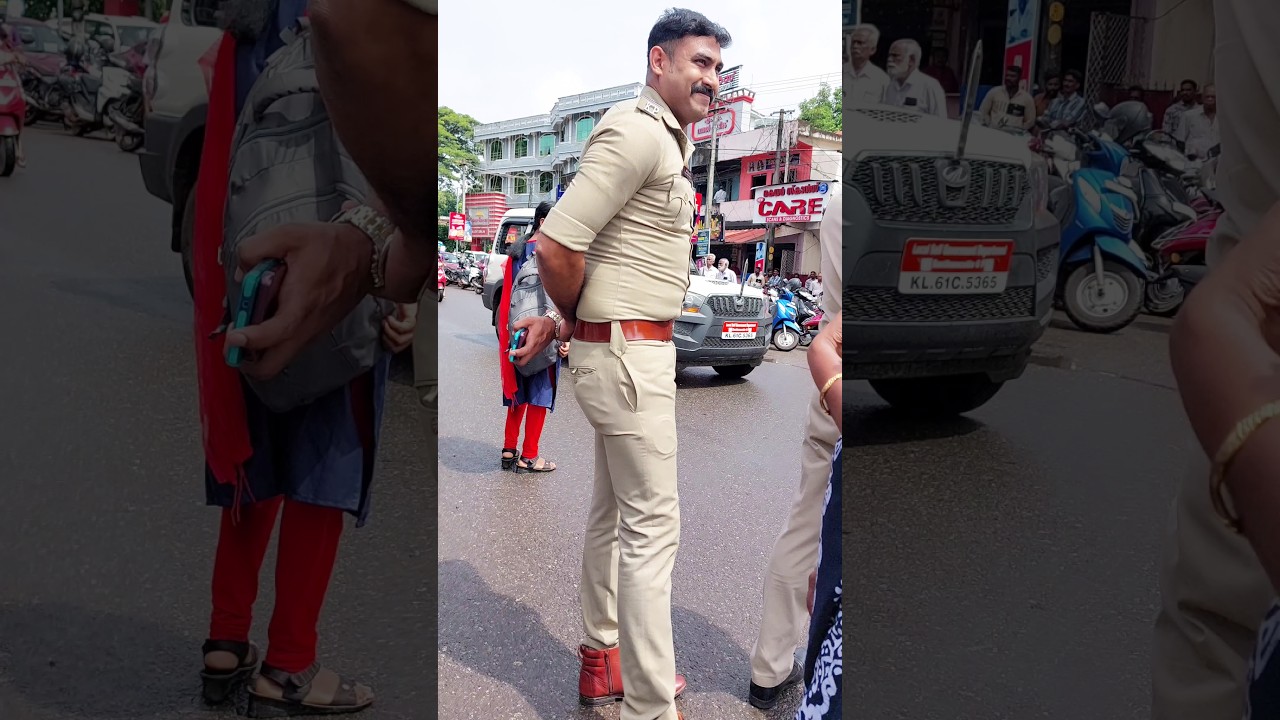 Kerala police respect moment 🥰 shanavas sir viral police 