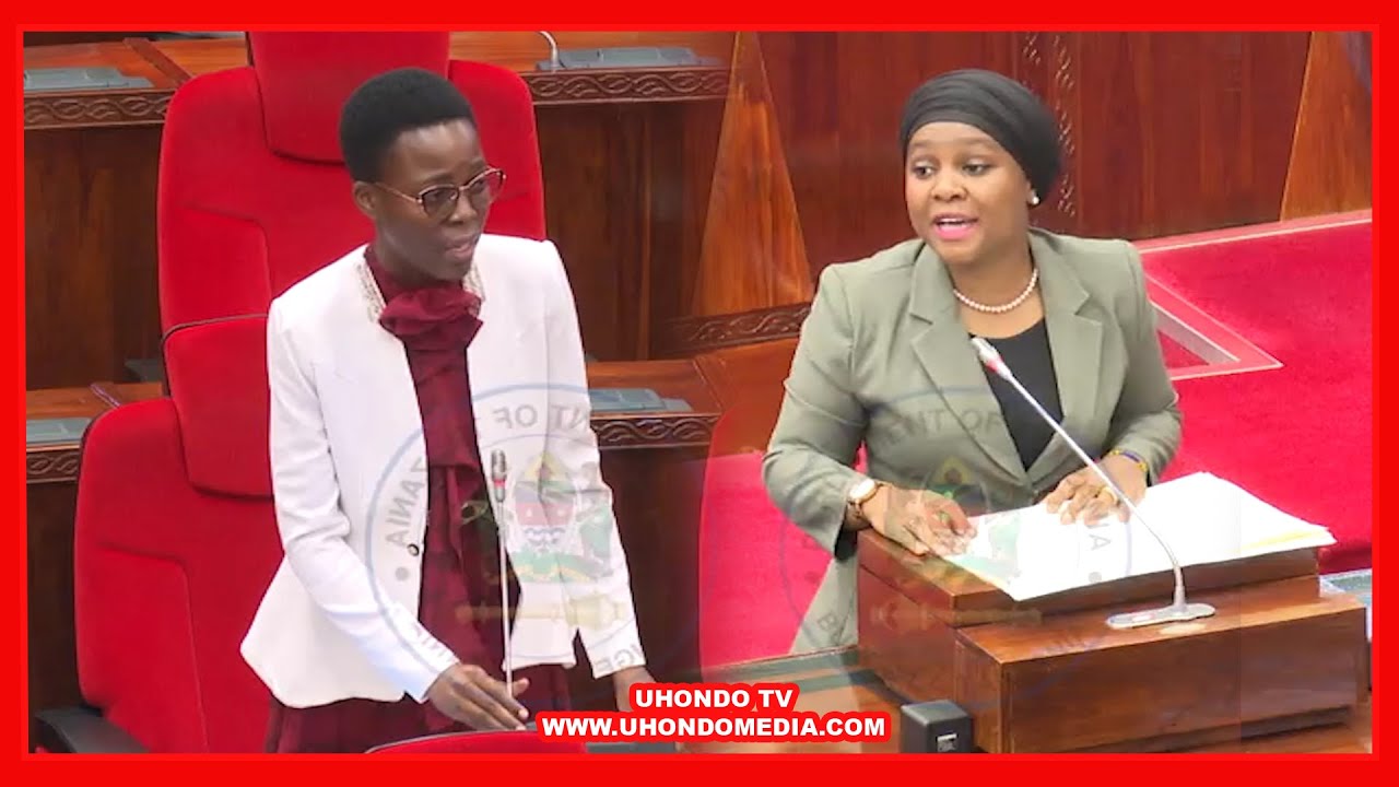 MBUNGE MDOGO KULIKO WOTE BUNGENI AMTIKISA NAIBU WAZIRI BUNGENI 