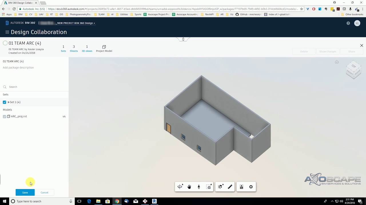 BIM 360 Design - Shared vs Consumed Packages - 16/17