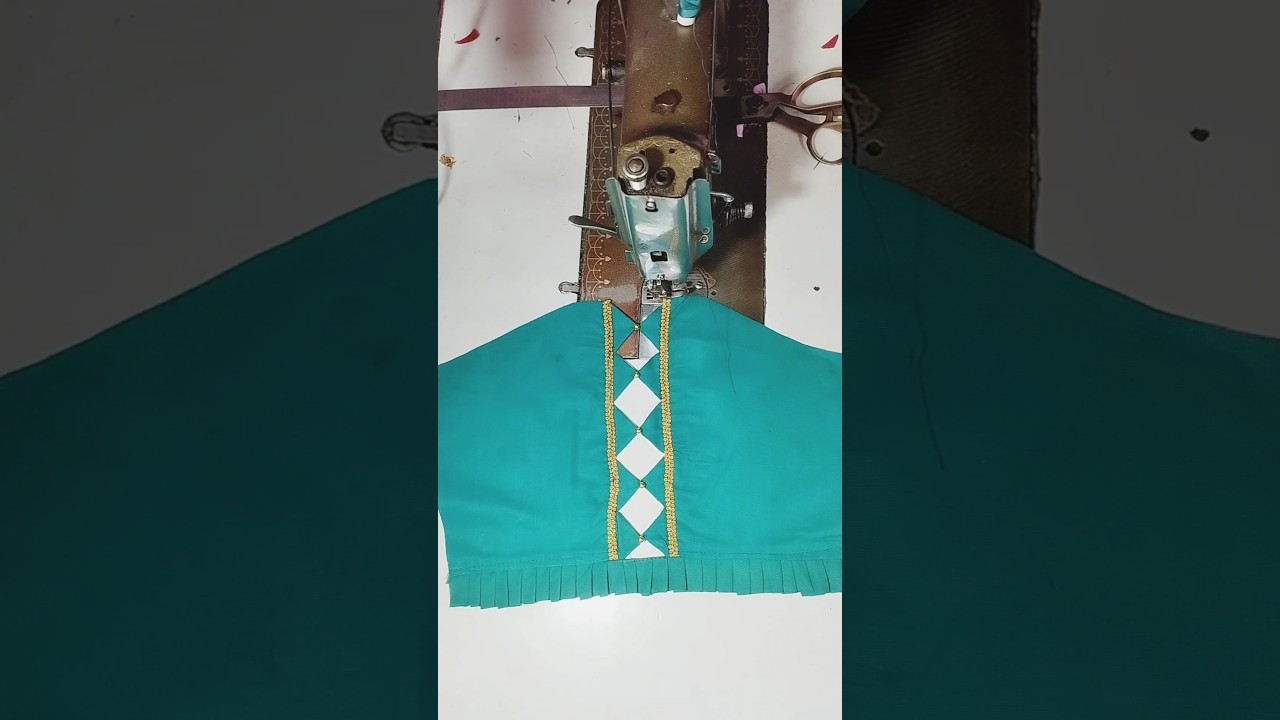 Barfi cut Baju Design | Stylish Sleeves Cutting & Stitching SS Silai Cutting #vairalshort #shorts