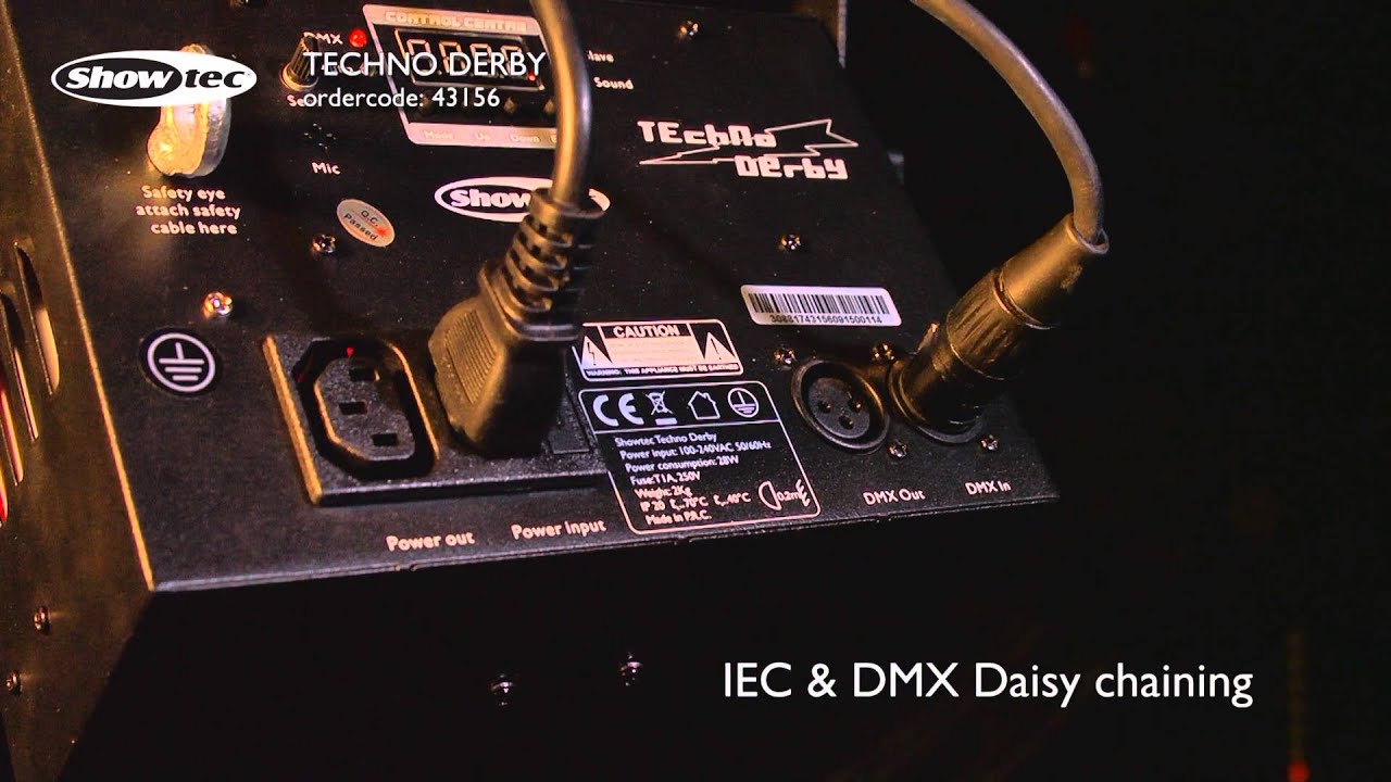 Showtec Techno-Derby. Ordercode: 43156.