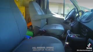 Locksmith makes semi truck key using Lishi