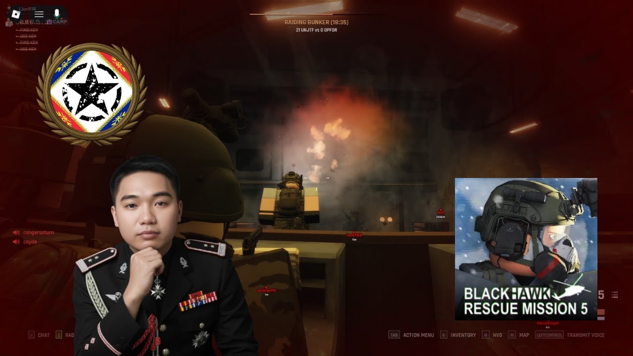 Our poor PC in Roblox Blackhawk Rescue Mission 5