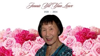 Jennie Yit Yun Lowe Memorial Tribute