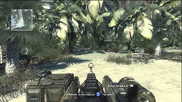 MW3 Out of the map Getaway (Assault Drone)
