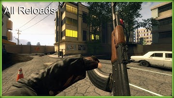 Zombie Panic!: Source: All Weapons Reload and Unload Animations