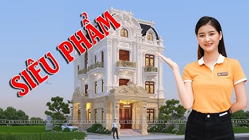 Ngất Ngây Mẫu Lâu Đài Tân Cổ Điển 3 Tầng 1 Tum Hoành Tráng