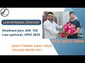 Unlocking upsc success with law optional indepth interview with shubham jain air 152 cse 2022