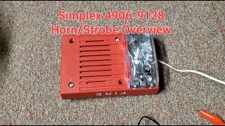 Simplex 4906-9128 Horn/Strobe Overview