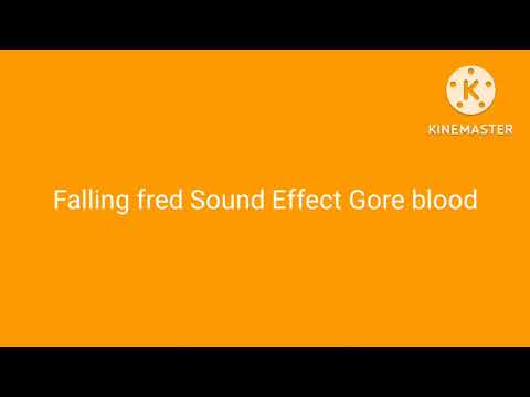 Falling Fred Sound Effects sfx Blood Splatters