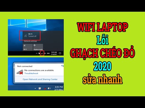 Video Wifi Bị Gạch Chéo Đỏ Laptop Không Bắt Được Wifi | Biểu... - youtube