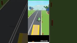 Green car on fire #race #cars screenshot 5