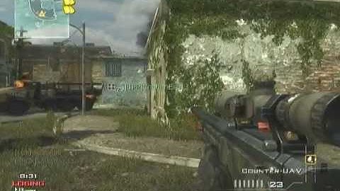 MW3 Gameplay: Kill Confirmed on Fallen w/ L118A