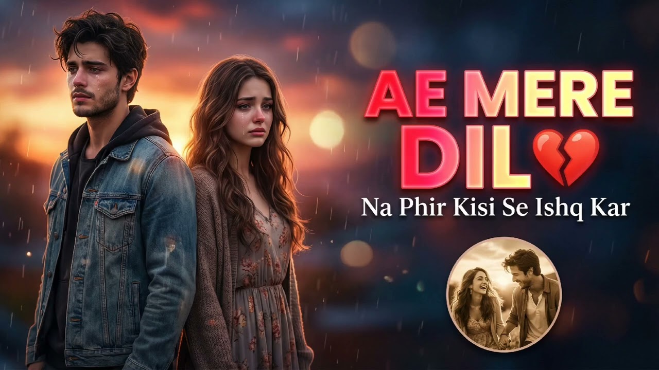 Ae Mere Dil 💔 Sad Love Story | Heart Touching Breakup Song | Emotional Romantic Video