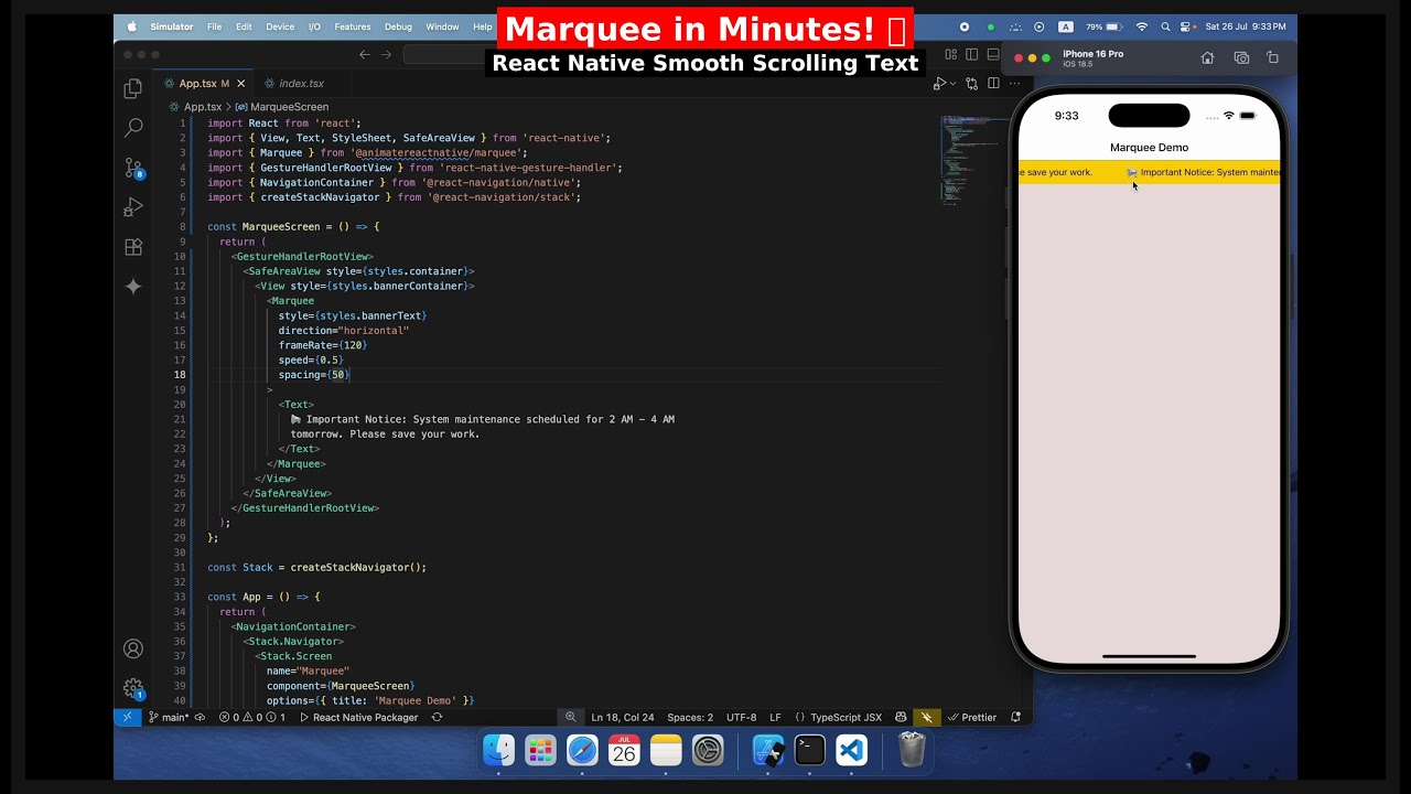 Add Scrolling Magic to Your App with This Marquee Component React ...