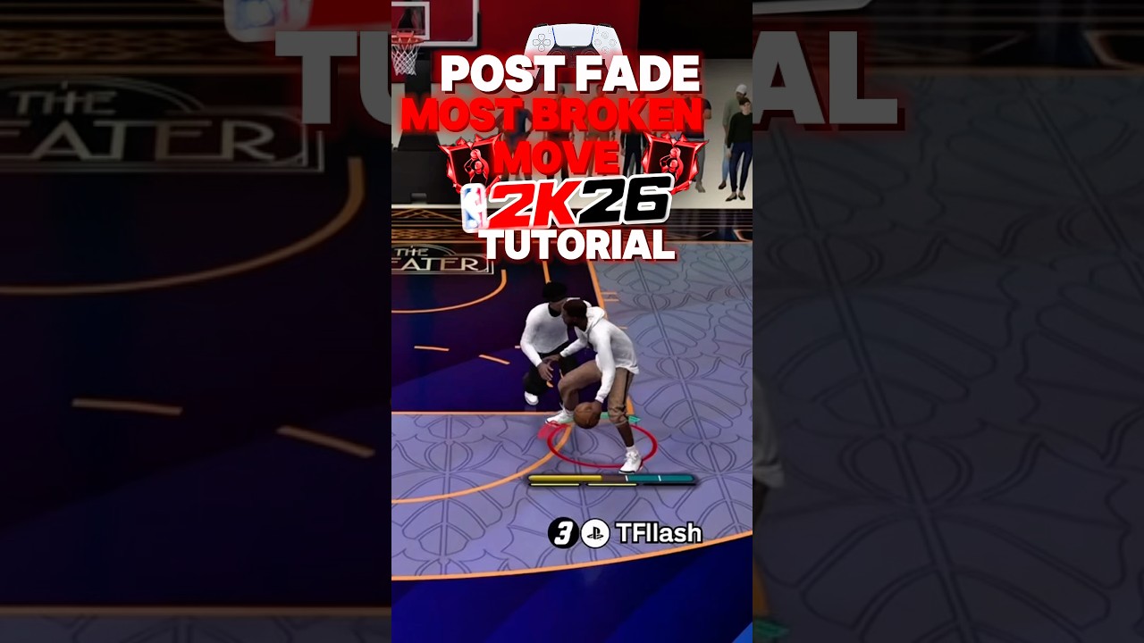 Броски в посте — САМЫЕ ИГРАБЕЛЬНЫЕ в NBA 2K26! Учебное пособие по игре с использованием ракурса р...