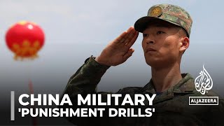 ‘Strong punishment’: China starts two days of military drills around Taiwan